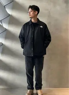 新品未使用ノースフェイス/コーチジャケットNP72450/L/BLK/黒ブラック