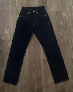 Levi's 501 ストレートデニム W24 L32 ノンウォッシュデニム