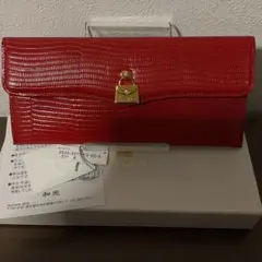 たかのり様専用☆ 新品未使用 美品 WAKO レザー リザードエンボス 長財布のサムネイル