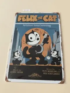 FELIX THE CAT ブリキ看板 インテリア雑貨 レトロ