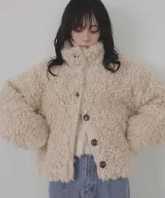 MINAMI TANAKA×CLANE CURL FUR SHORT COAT - メルカリ