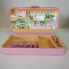 【完品】エンジェルポケット リトルクッピーのヘアケアハウス バンダイ エンジェルポケット リトルクッピーのヘアケアハウス バンダイ