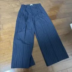 H&M スラックス Slacks Wide Pants Stripes