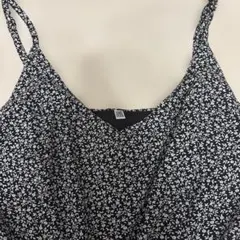 【最終値下げ】花柄ノースリーブオールインワン ONE SIZE