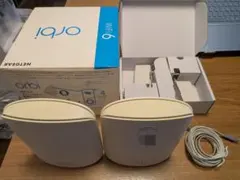 【美品】NETGEAR Orbi WiFi 6 メッシュWi-Fi 2台セットのサムネイル