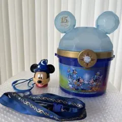 ディズニーシー　15周年限定　ポップコーンケース　ミッキー　ペンダント　ライト￼