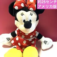 ミニーちゃんのぬいぐるみ キーホルダー