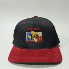 (古着)90s キャップ ロゴツートン USA スウェード レザー ヴィンテージのサムネイル