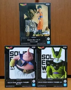 ドラゴンボールＺ　フィギュア　アルティメット悟飯、セル、魔人ブウ　3体セットのサムネイル