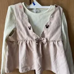 長袖カットソー ミッキーマウス