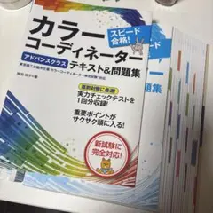 【裁断済】カラーコーディネーター アドバンス テキスト&問題集