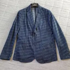 総柄 テーラードジャケット