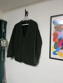 ノーカラー ジャケット