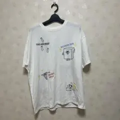 トムとジェリー 半袖Tシャツ ホワイト