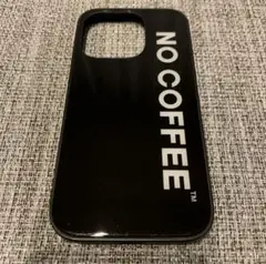 NO COFFEE iPhoneケース