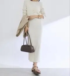 louren vintage lace knit dress - メルカリ