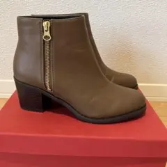 美品|ショートブーツ|オリエンタルトラフィック|23〜23.5|箱付|キャメル