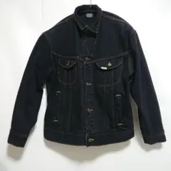 リー Lee ブラックデニムジャケット Gジャン