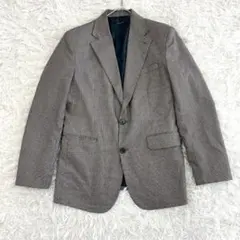 Ruhe ルーエ 千鳥格子柄テーラードジャケット L ブラウン系