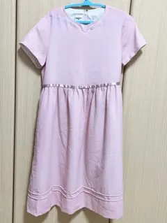 familiarピンク 半袖ワンピース 130cm