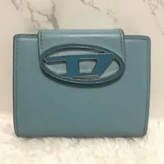 DIESEL 三つ折り財布 ライトブルーのサムネイル