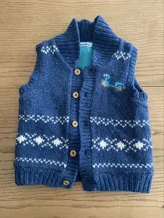 ファミリア　ニットベスト　100