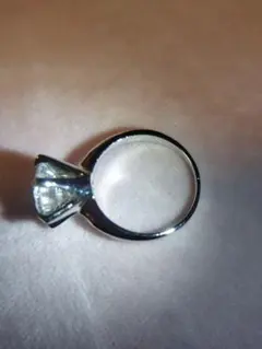 も*も様 ダイヤモンド風 一粒リング