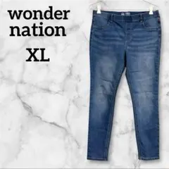 wonder nation 【XL(14-16)plus 】 jegging
