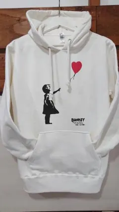 送料無料♪　新品未使用！　人気☆バンクシー 風船と少女パロディーXL