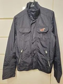 ネイビー ナイロンジャケット