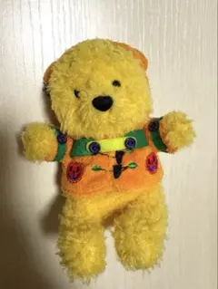 くまのプーさん　ハロウィン衣装　東京ディズニーリゾート ぬいぐるみバッジ