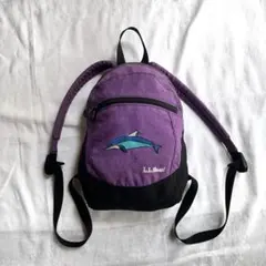 90s L.L.Bean 刺繍　ナイロンリュック　トートバッグ　ポーチ