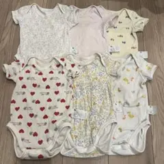 6枚セット　UNIQLO ユニクロ　BABY ボディスーツ　80サイズ