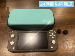 Nintendo Switch Lite グレー 本体 ケース SDカード付き