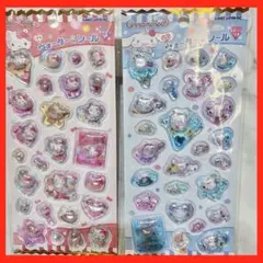 【ハローキティー、シナモンロール】ウォーターインシール♥︎ボンボンドロップシール♥︎