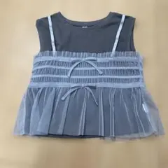 GU トップス　140 ビスチェつき