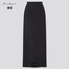 ロングスカカート　ユニクロ✖️マメクロゴウチ　M/L 黒
