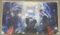星街すいせい ライブver. プレイマット 白詰草 ラバーマット マウスパッド