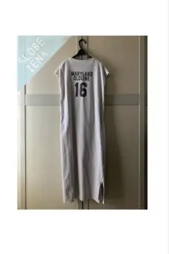 スローブイエナ カレッジロゴTEE ロングワンピース