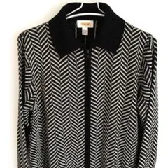 Talbots タルボット フロントジップ カーディガン Sサイズ
