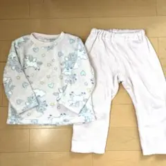 西松屋　ユニコーン　パジャマ　フリース　冬　 110