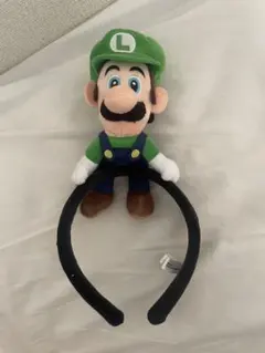 ルイージ カチューシャ ぬいぐるみ付き