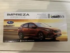 SUBARU IMPREZA ぶつからない ミニカーのサムネイル