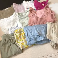 子供服 女の子まとめ売り 130cm Tシャツ ワンピース パンツ 12点