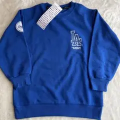新品タグ付き LA MLB 裏起毛 トレーナー ロサンゼルス ドジャース