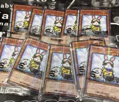 遊戯王OCG フットボールカード コラボ　レスキューラビット　10枚セット①