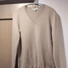 UNIQLOカシミア100%Vネックセーター