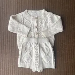 韓国子供服　セットアップ　ニット