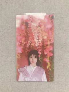 藤吉夏鈴　櫻坂46　サクコレ　リアルカード　Spring flower