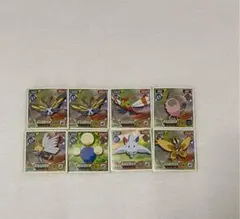 ポケットモンスター シールセット 8枚 むし、ひこう